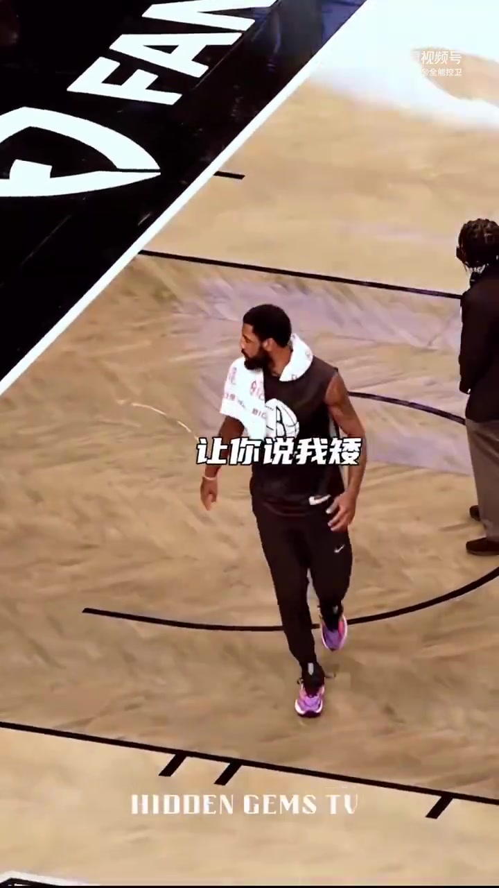 你不對勁！原來歐文一心想著要隔扣杜蘭特，并將其撂倒在地